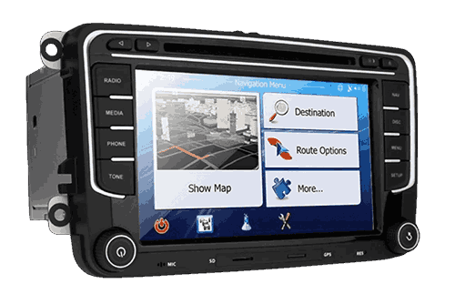 Volkswagen navigation screen repair