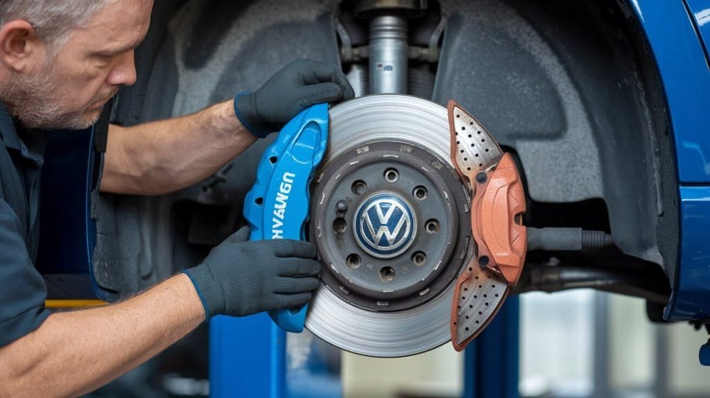 Volkswagen brake pads replacement