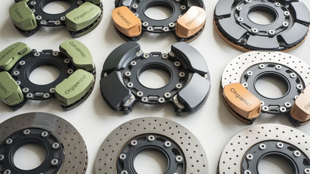 different types of brake pads for Volkswagen 