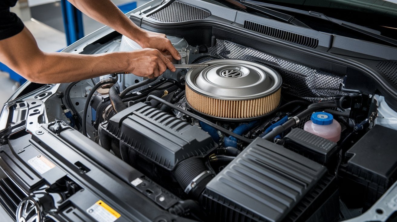 vw jetta air filter replacement
