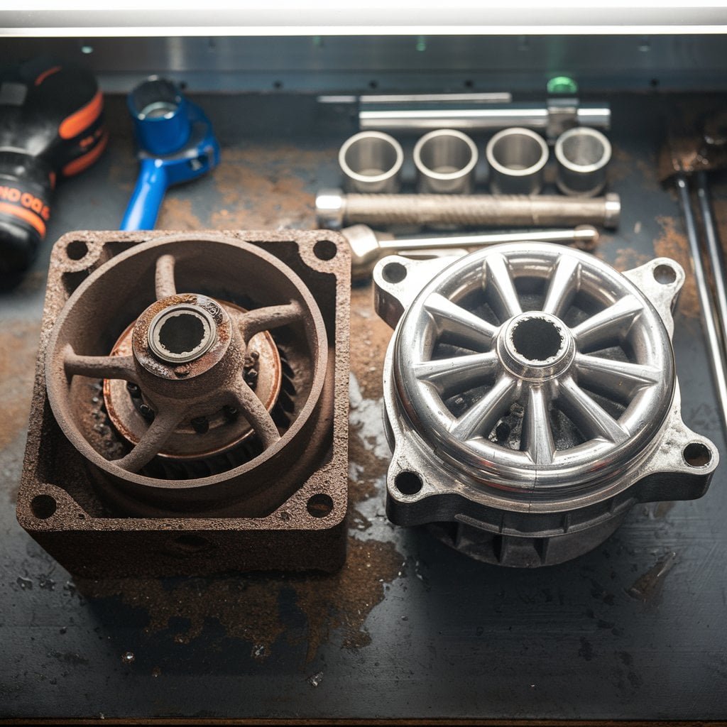 vw beetle water pump replacement