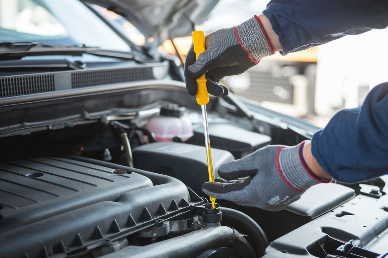 vw beetle oil leak