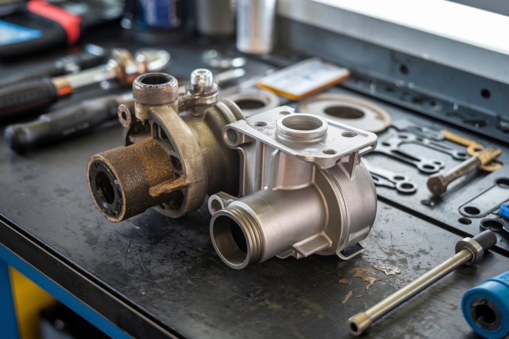 New Volkswagen Golf oil pump assembly