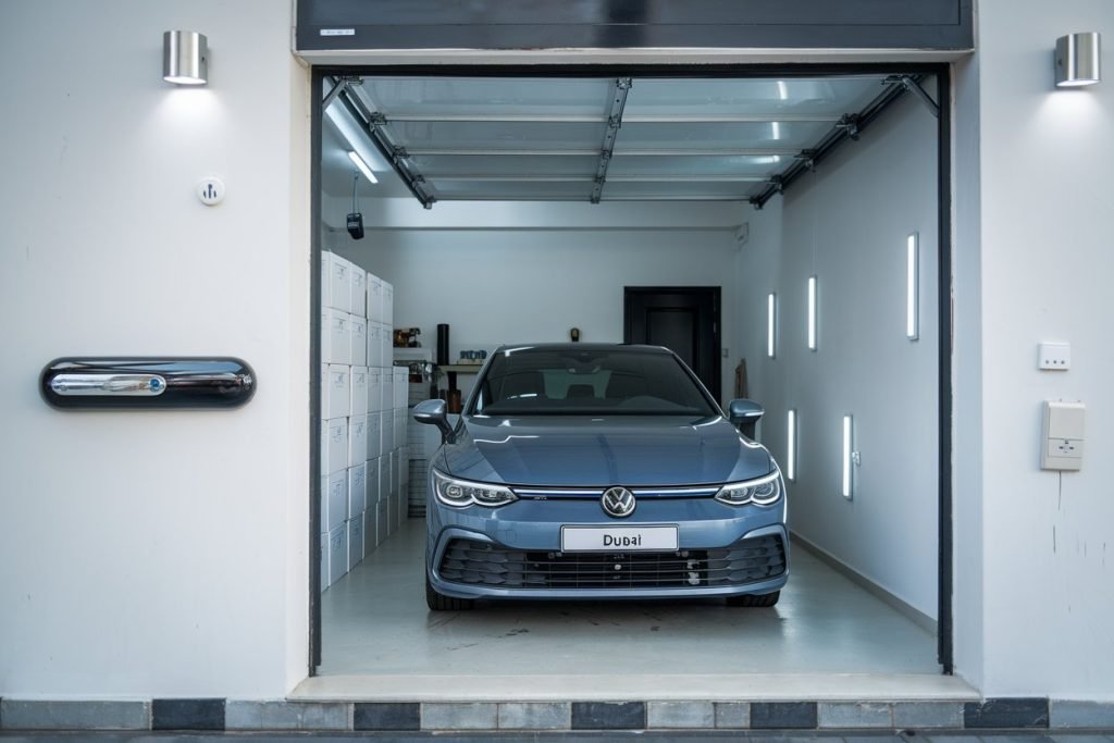 Volkswagen Golf Mk8 at our Al Quoz workshop in Dubai