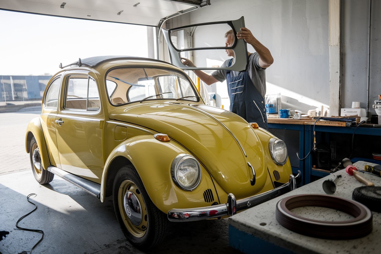 Volkswagen Beetle windscreen repair
