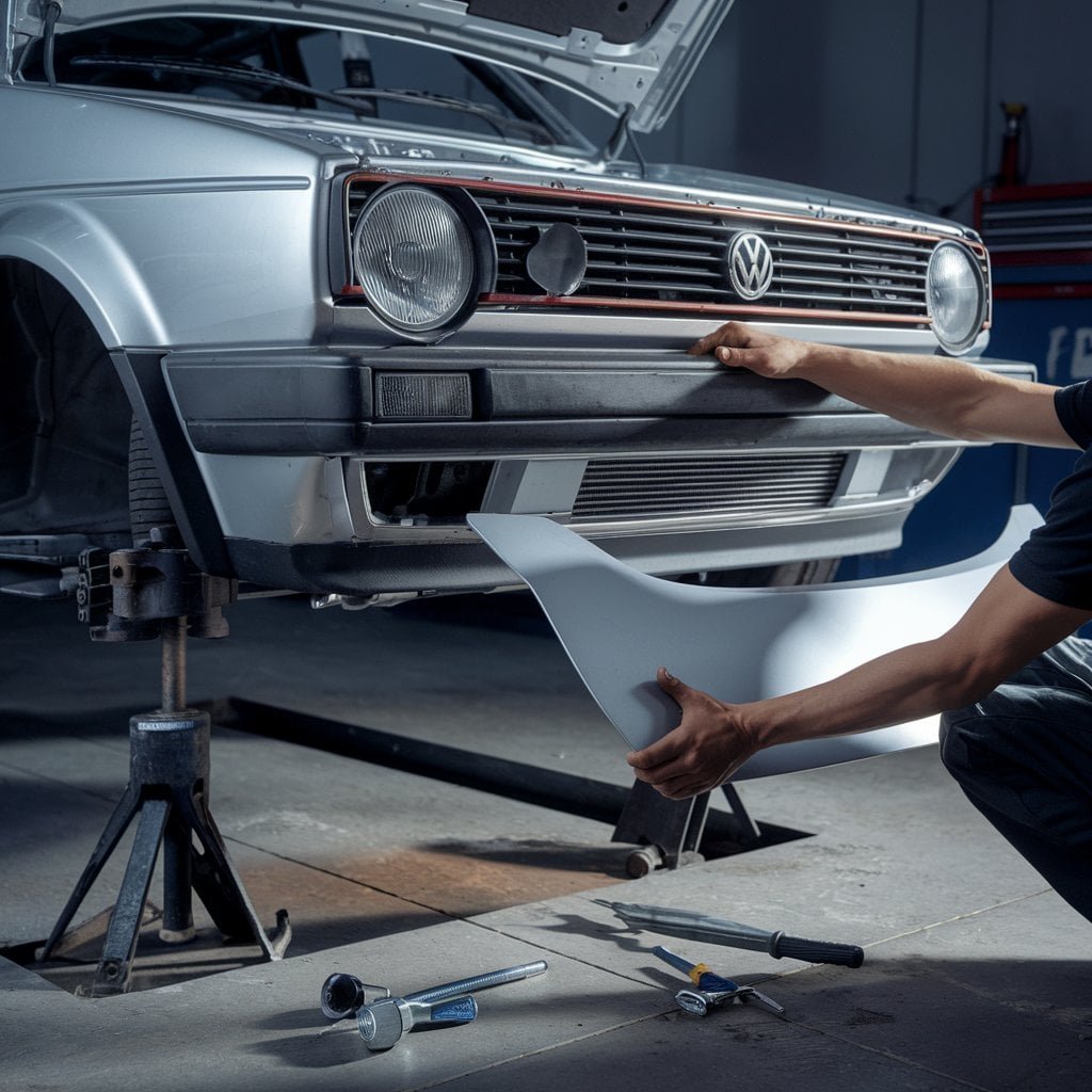 vw golf bumper replacement