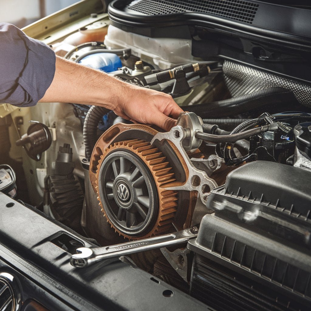 VW Tiguan belt tensioner replacement near me