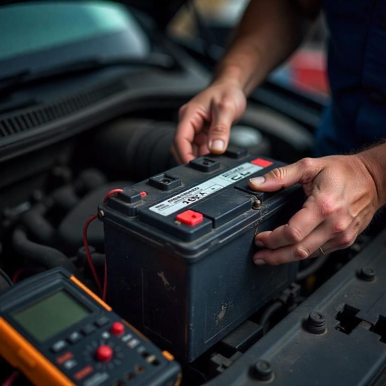 Volkswagen battery diagnostics in our workshop