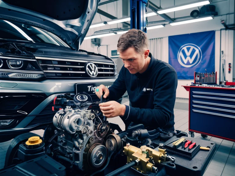 VW Tiguan fuel pump and filter parts