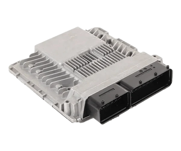 Replacement engine control module housing and electrical connectors