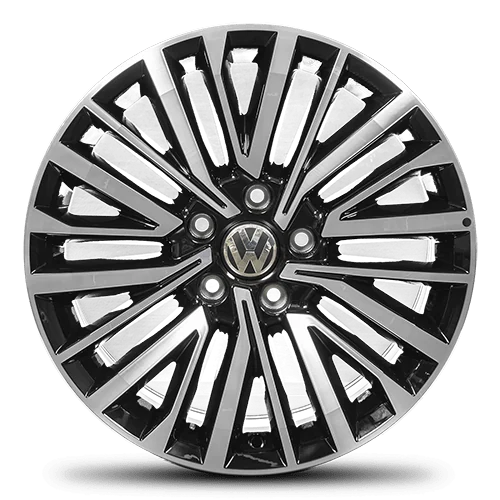 Volkswagen alloy wheel component reference