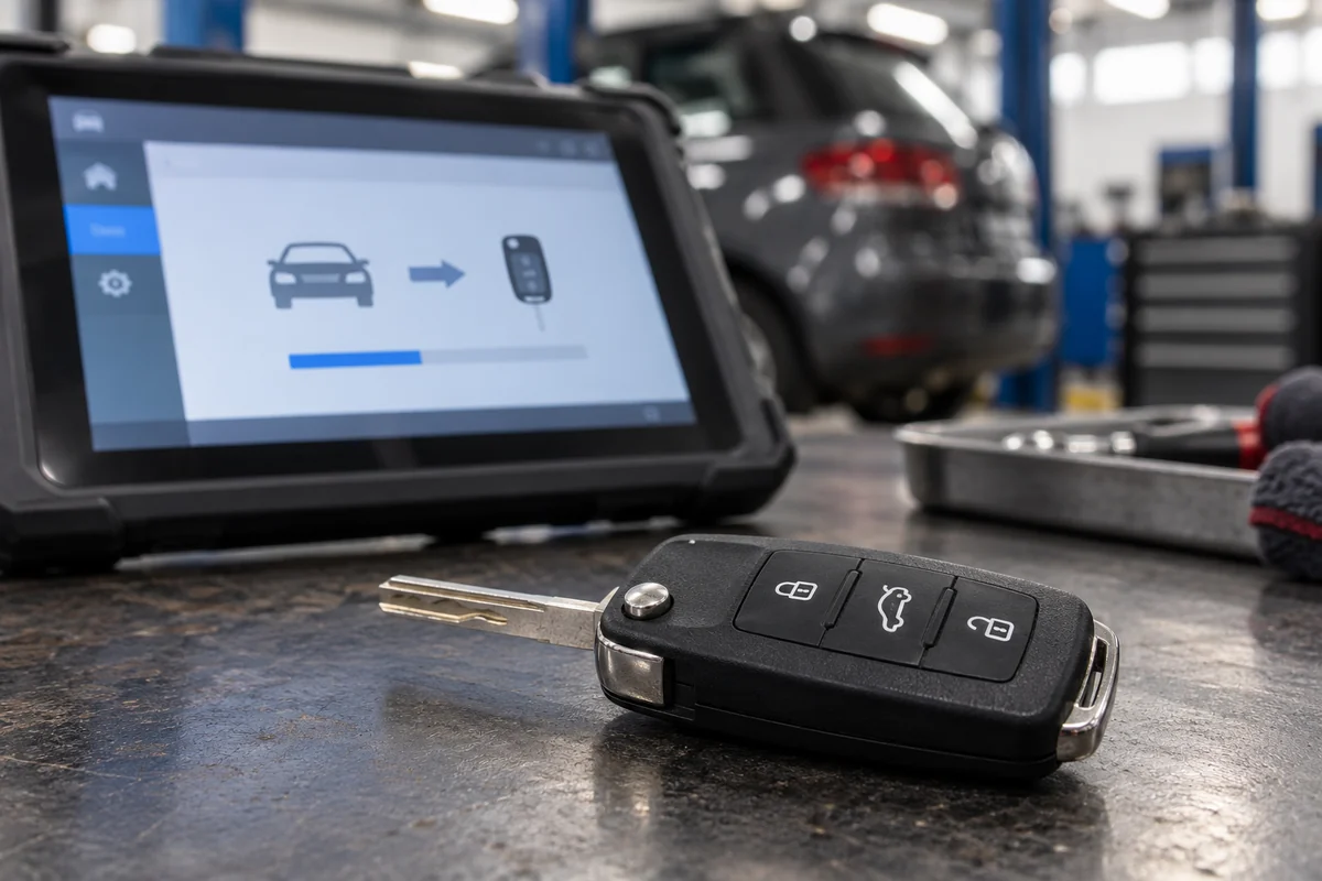 Jetta key fob programming