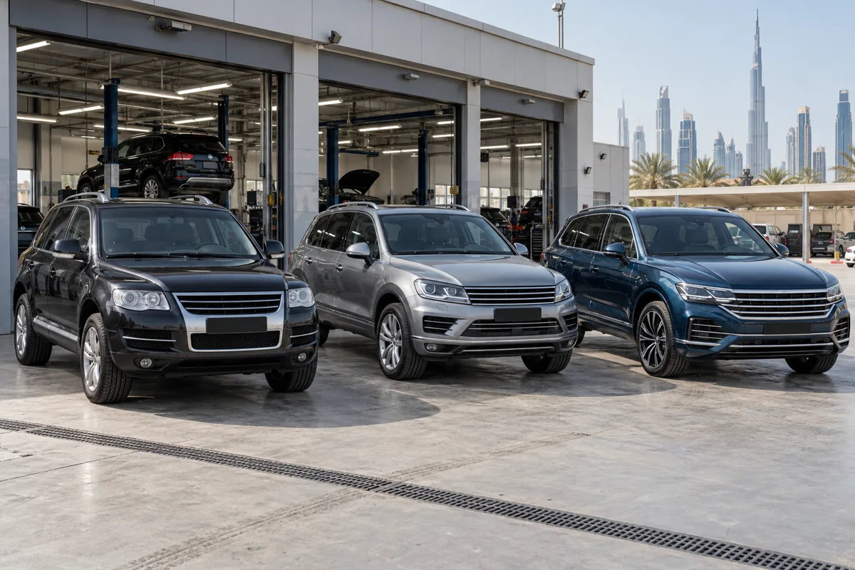 How to Maintain a VW Touareg in the UAE, by Generation